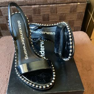 Alexander wang heels lightly worn